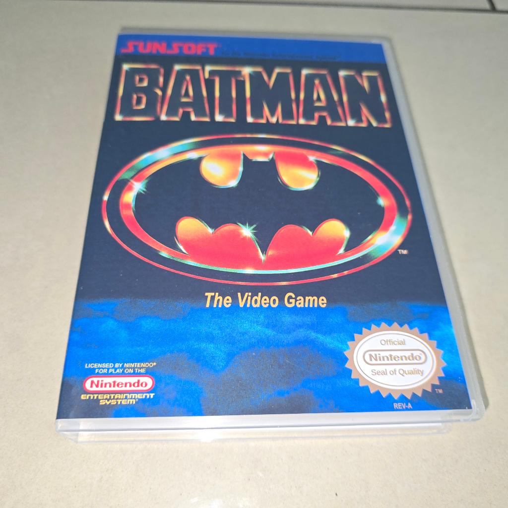 Batman NES Game Case, Spelcomputers en Games, Games | Nintendo NES, Avontuur en Actie, Verzenden, 1 speler, Zo goed als nieuw