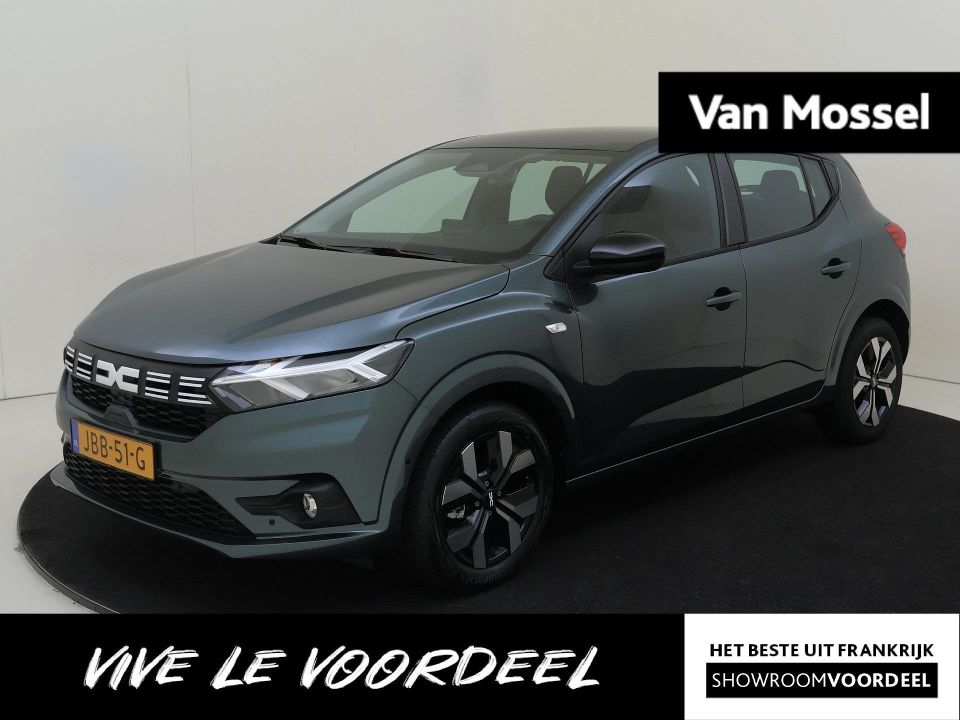 Dacia Sandero 1.0 TCe 90 Journey | Achteruitrijcamera | Airc, Auto's, Voorwielaandrijving, Dealer onderhouden, Stof, Euro 6