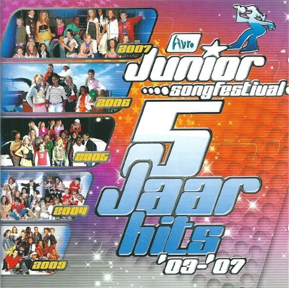 Junior Songfestival 5 Jaar Hits '03-'07, Cd's en Dvd's, Cd's | Kinderen en Jeugd, Zo goed als nieuw, Ophalen of Verzenden