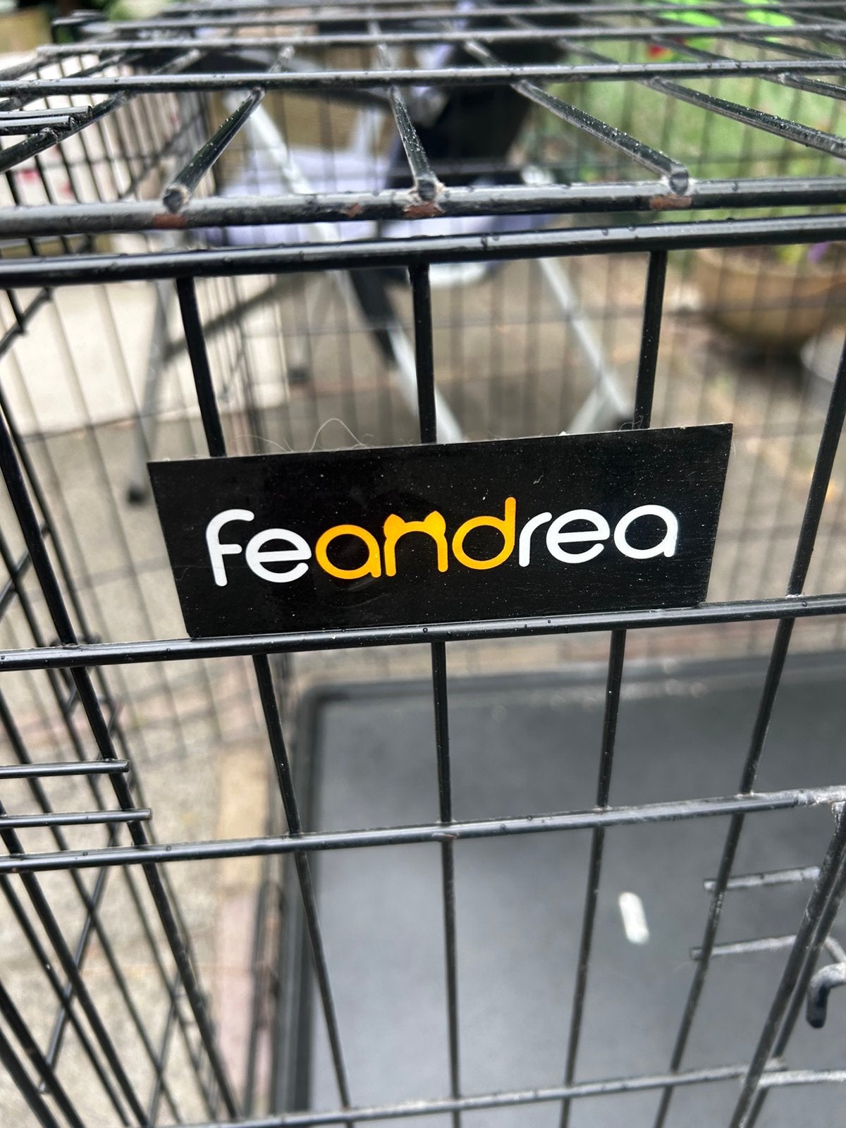 Hondenbench feandrea, Dieren en Toebehoren, Hondenhokken, Ophalen, Minder dan 65 cm, Hondenhok, Zo goed als nieuw