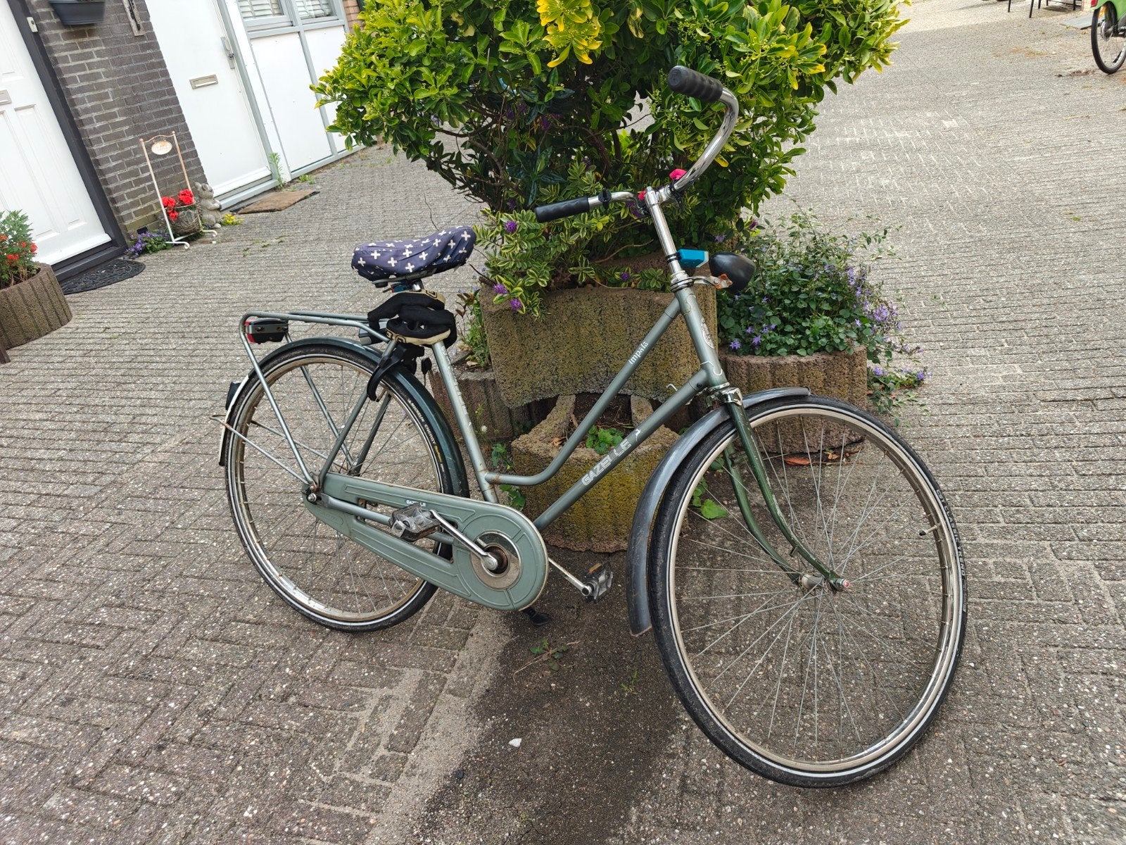 Gazelle Impala omafiets - Klassieke Nederlandse fiets, Ophalen, Gazelle, Trommelrem, 53 tot 56 cm