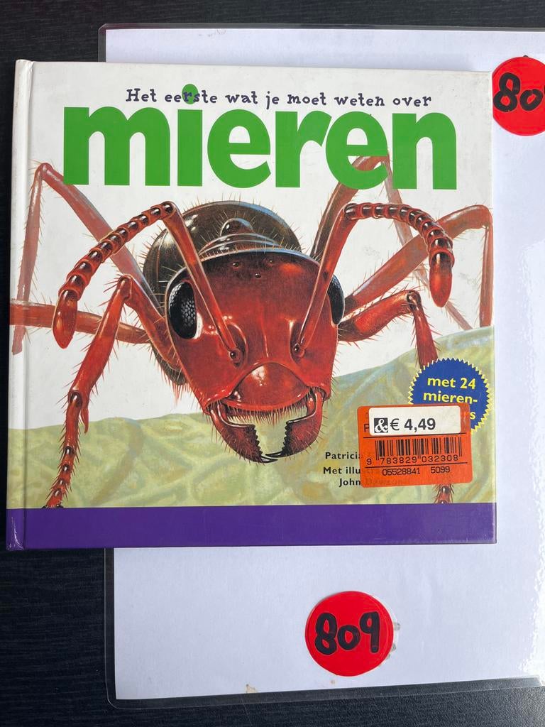 Het eerste wat je moet weten over mieren, Ophalen of Verzenden, Zo goed als nieuw, Non-fictie