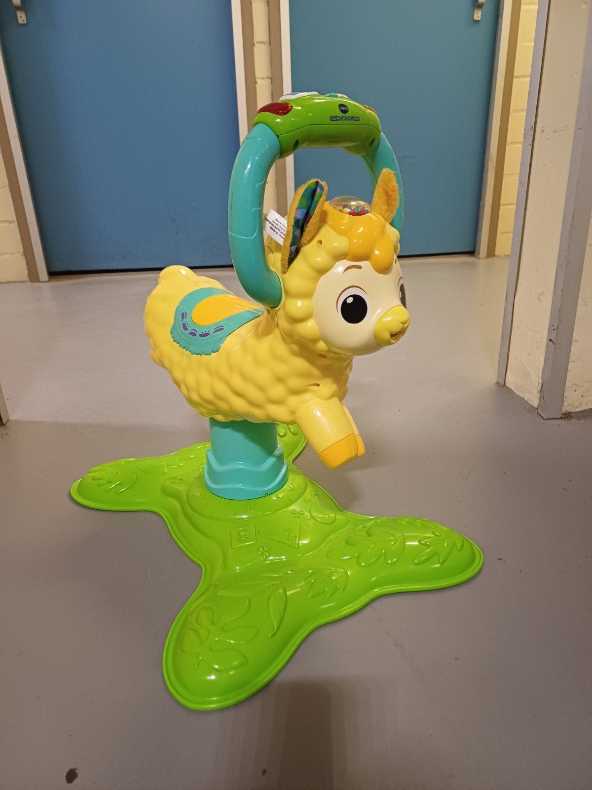 VTech Schommel & Leer Lama - Interactief Baby Speelgoed, Kinderen en Baby's, Speelgoed | Babyspeelgoed, Ophalen, Gebruikt, Overige typen