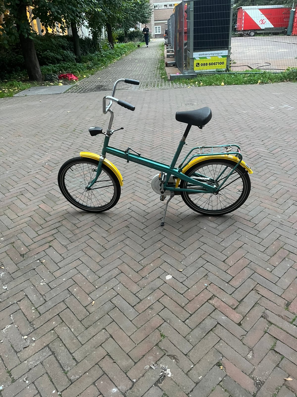 Antieke Batavus-fiets in goede staat, Fietsen en Brommers, Ophalen, Gebruikt, Batavus, Terugtraprem