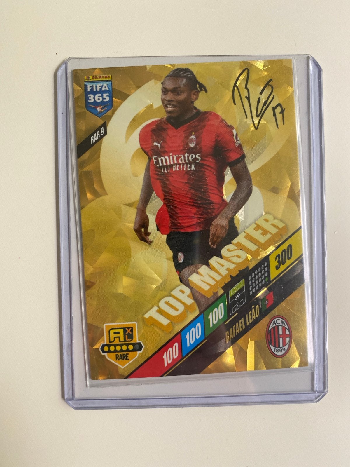 Rafael Leão Panini FIFA 365 Adrenalyn XL 2024 Top Master, Verzamelen, Ophalen of Verzenden, Zo goed als nieuw, Buitenlandse clubs