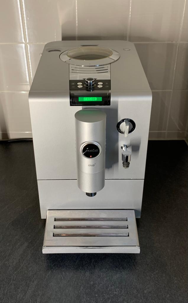 Jura Ena 7, Claris Blue waterfilter. Werkt perfect, Overige modellen, Overige typen, 10 kopjes of meer, Ophalen of Verzenden