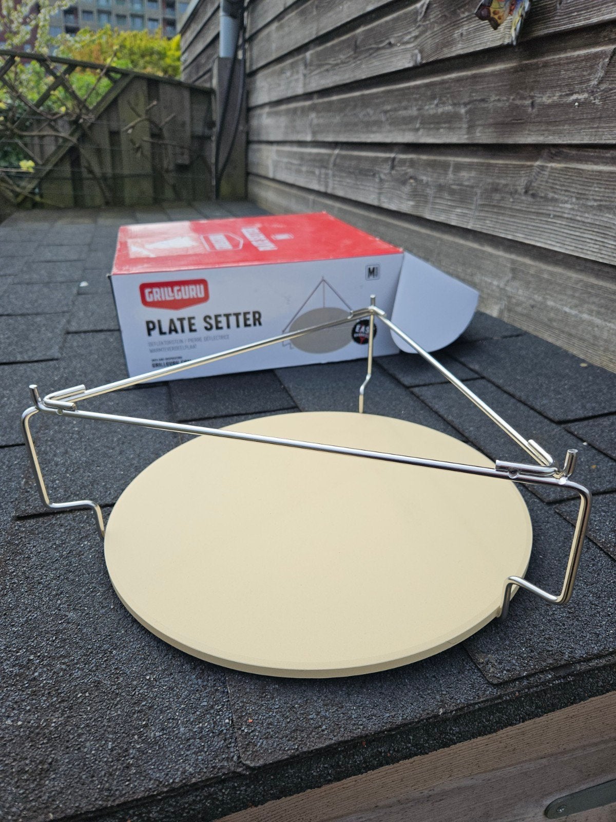 Grill guru medium plate setter, Tuin en Terras, Barbecue-accessoires, Ophalen of Verzenden, Nieuw