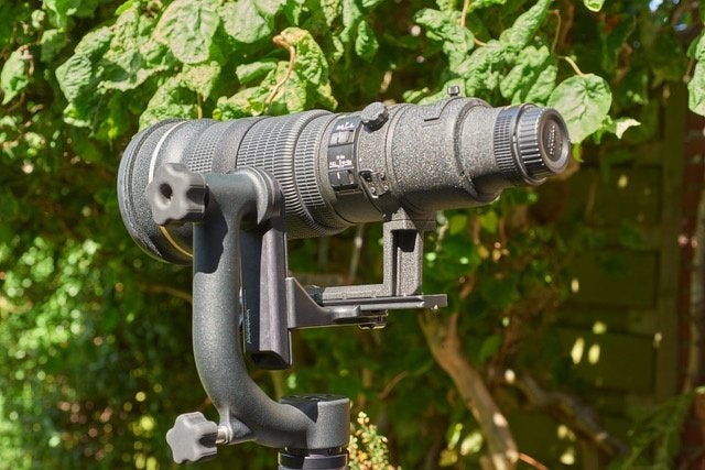 Lens Nikon Nikkor 500 mm : 4 met Wimberley statiefkop, Ophalen, Autofocus, Nikon, Telelens