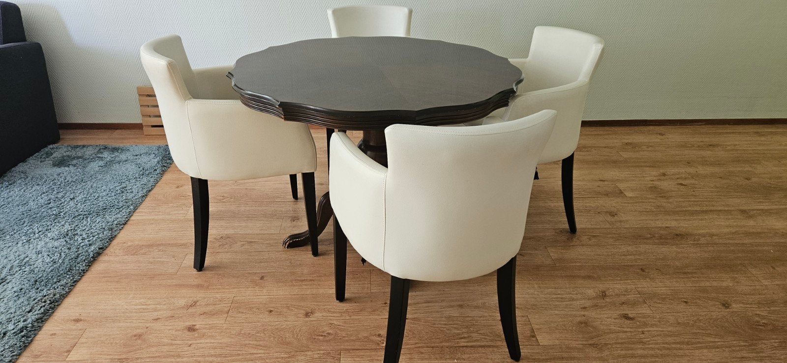Tafel met stoelen, Ophalen, Zo goed als nieuw, 75 m² of meer, Laminaat