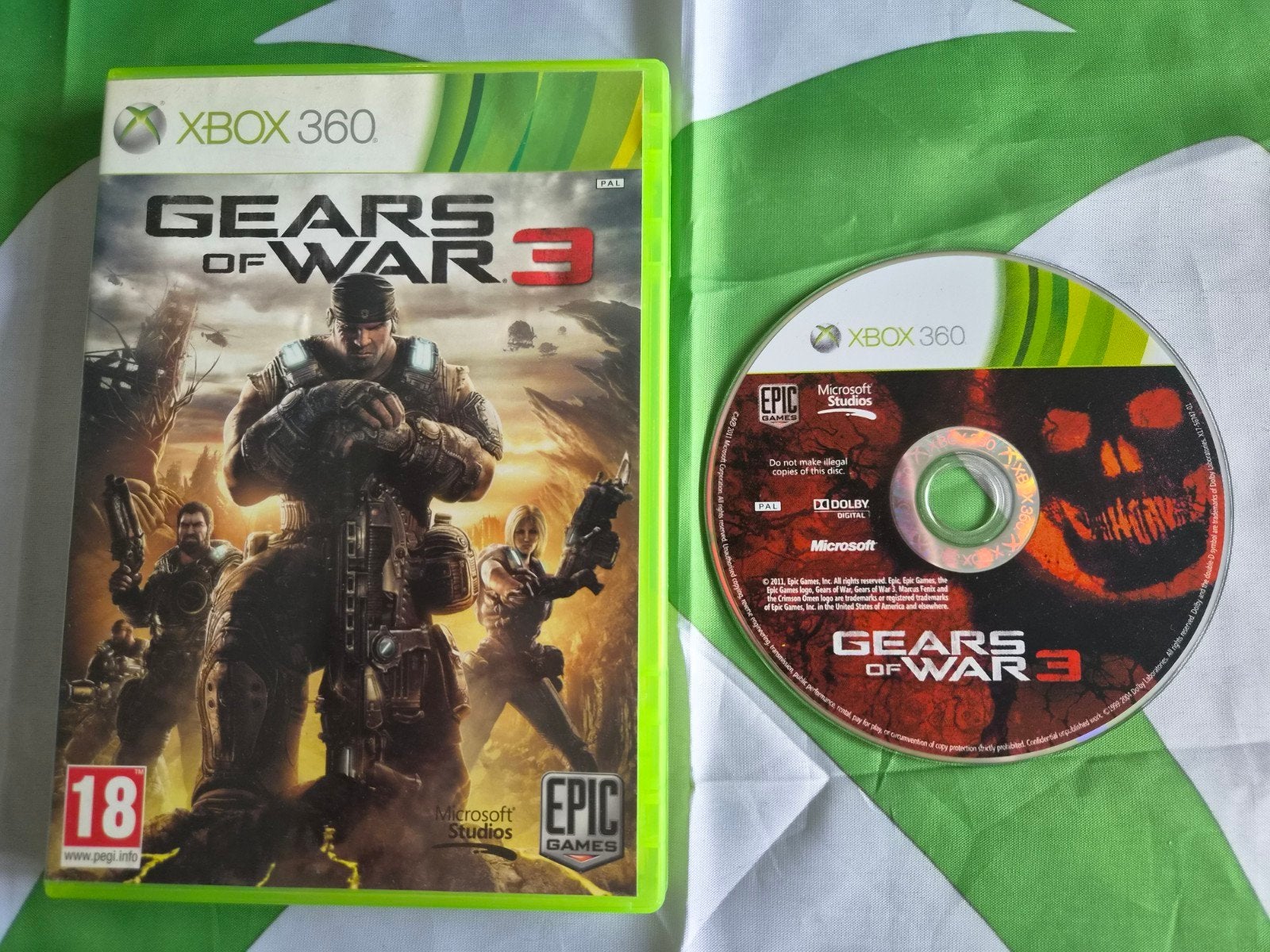 Gears Of War 3 - Xbox 360, Spelcomputers en Games, Games | Xbox 360, Gebruikt, Vanaf 18 jaar, Shooter, Verzenden