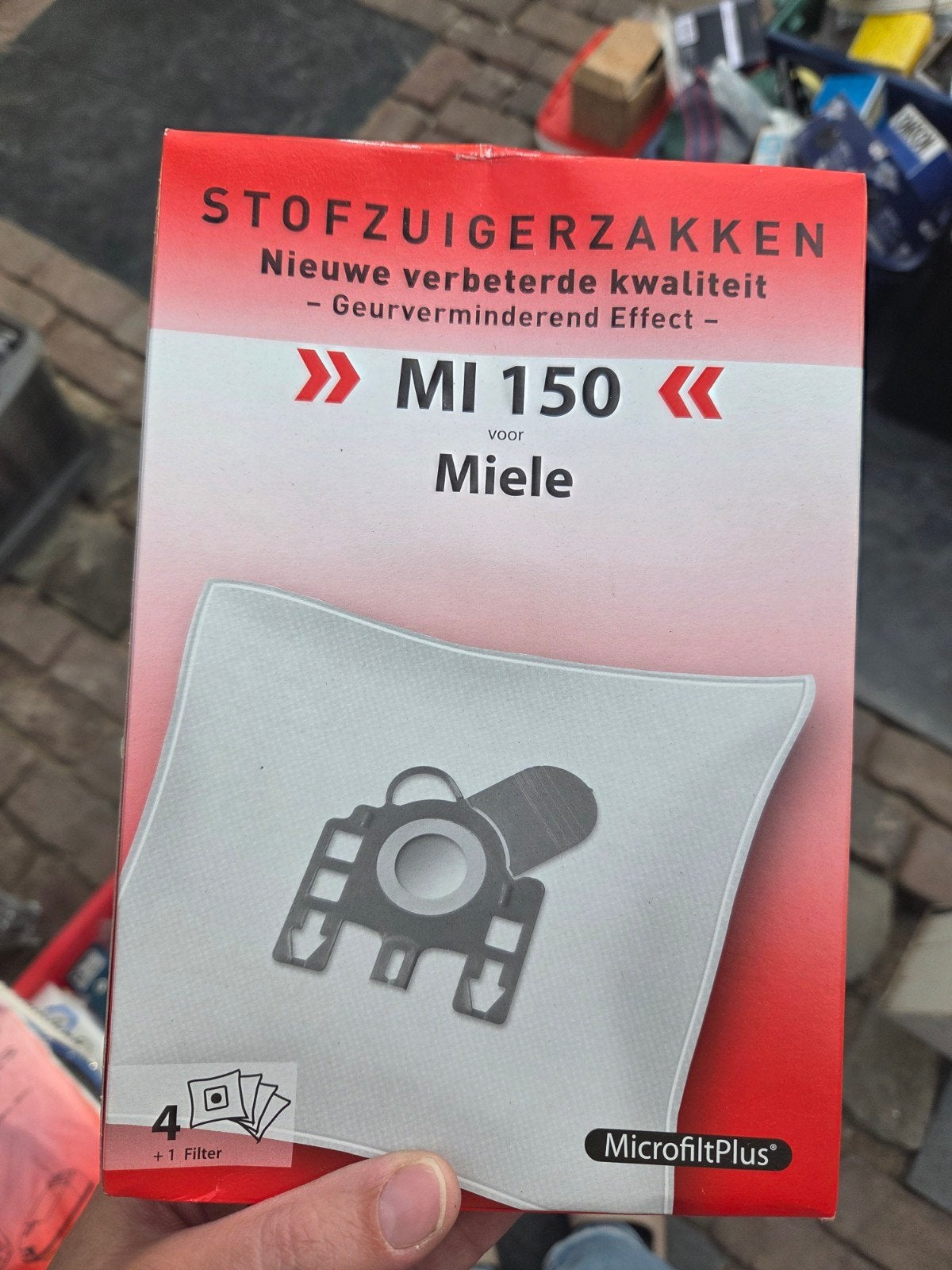 Miele stofzuigerzakken MI 150 - Nieuw en verbeterd, Stofzak, Inclusief accessoires, Overige typen, Nieuw