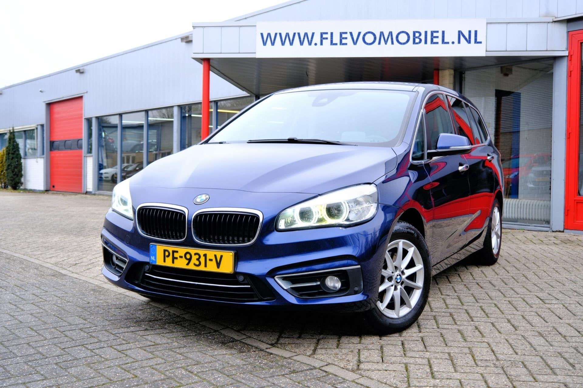 BMW 2-serie Gran Tourer 216d 7-pers High Executive EXPORT|Au, Auto's, Gebruikt, Euro 6, 2-Serie Gran Tourer, Blauw