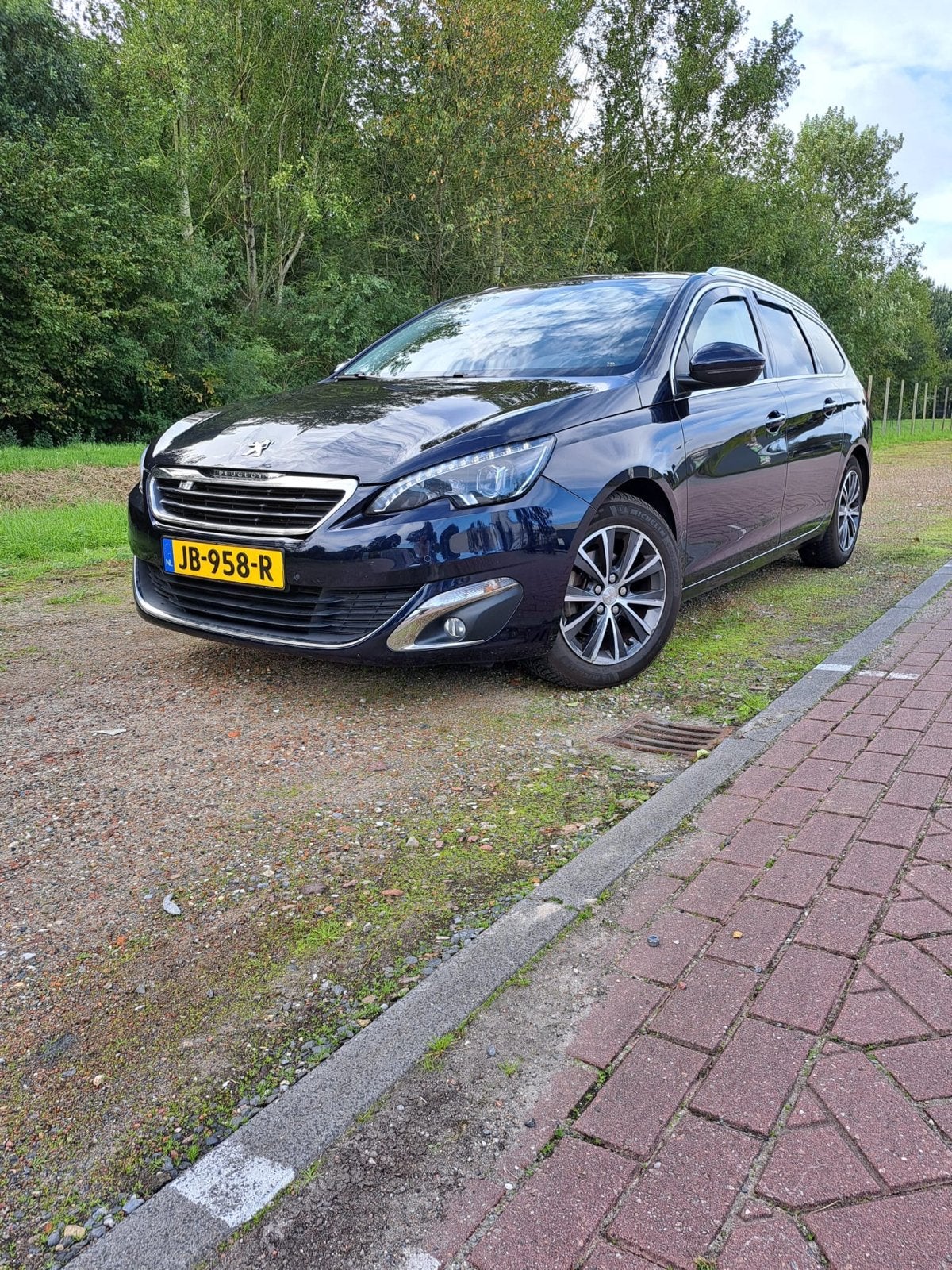 Peugeot 308 1.2 E-thp 130pk 2016 Blauw, Ophalen