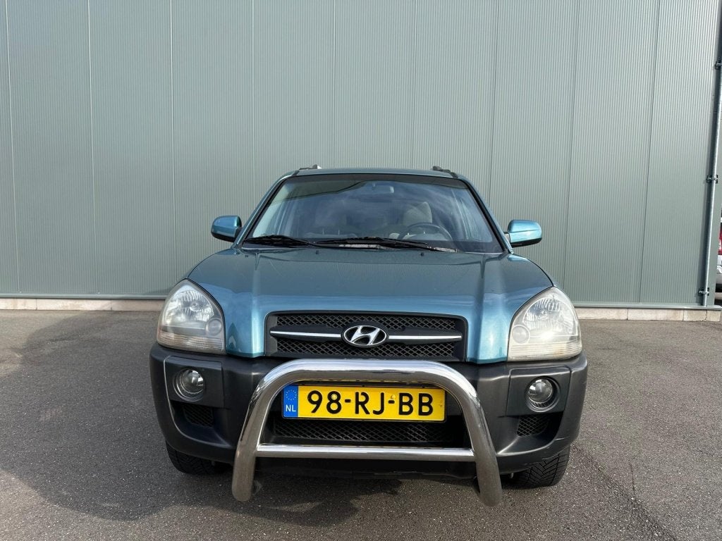 Hyundai Tucson 2.0i Dynamic AIRCO | NAP ! (bj 2005), 13 km/l, 142 pk, 4 cilinders, Blauw