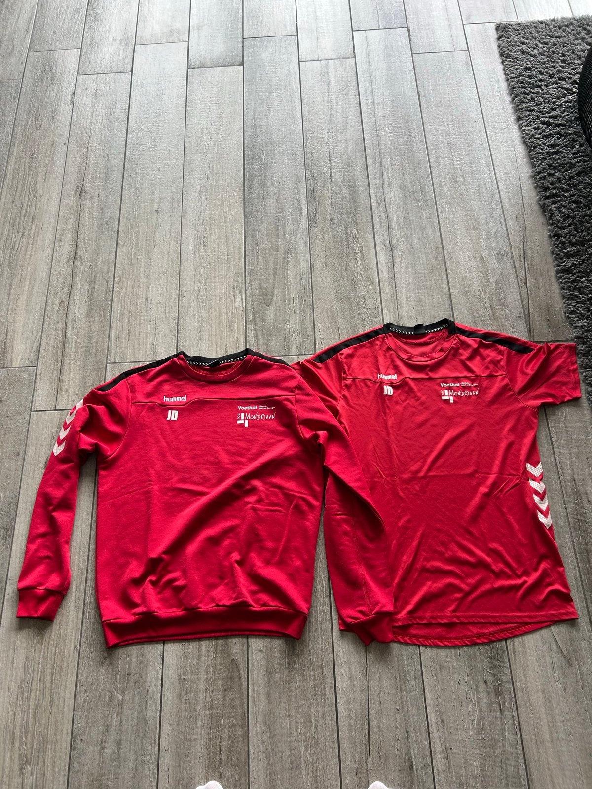 Hummel Voetbal Trainingsset - Maat L, Maat 52/54 (L), Ophalen of Verzenden, Zo goed als nieuw, Voetbal