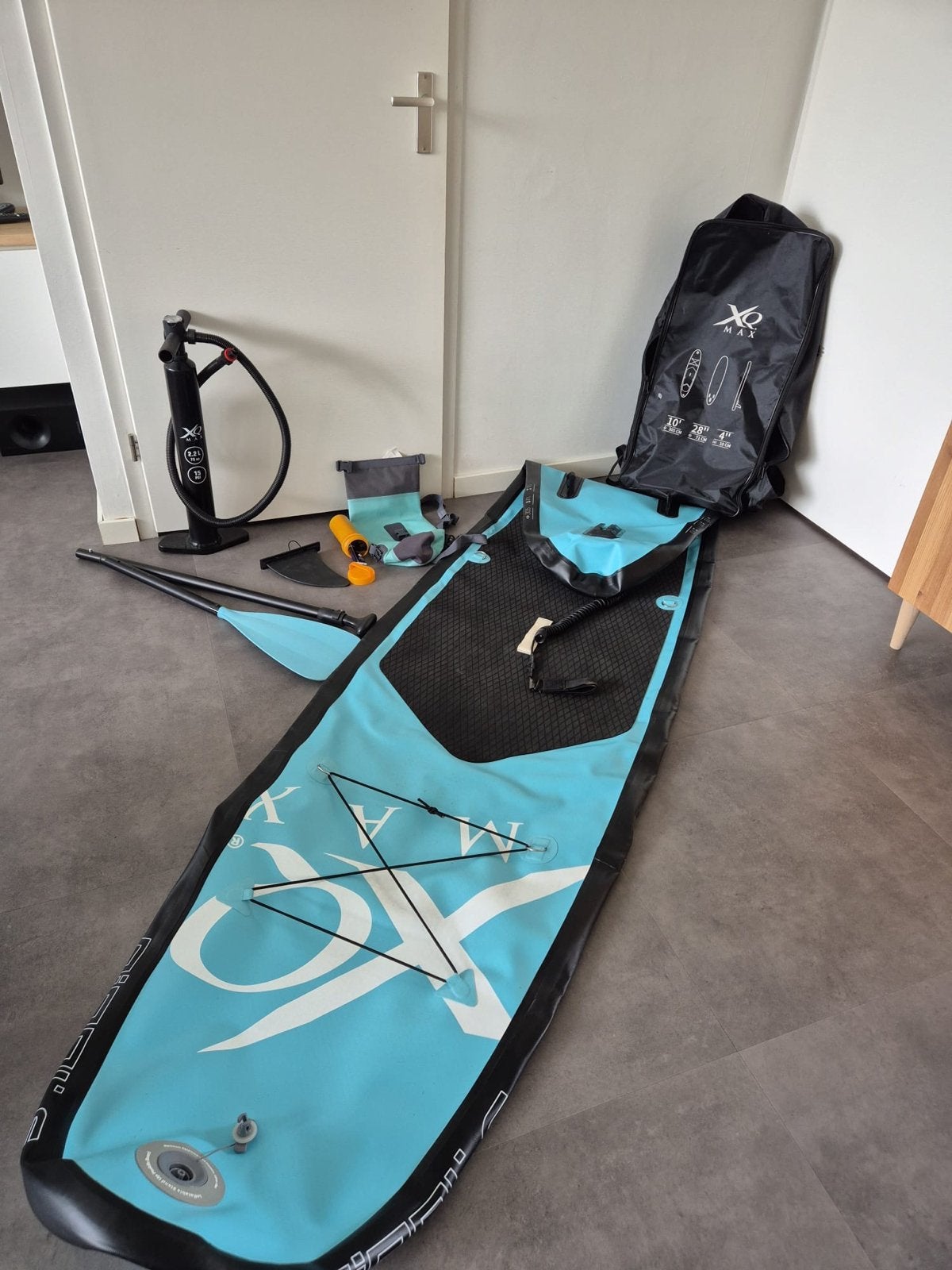 XQ Max SUP Board Set - Zo goed als nieuw, Watersport en Boten, Suppen, Ophalen of Verzenden, Zo goed als nieuw, SUP-boards