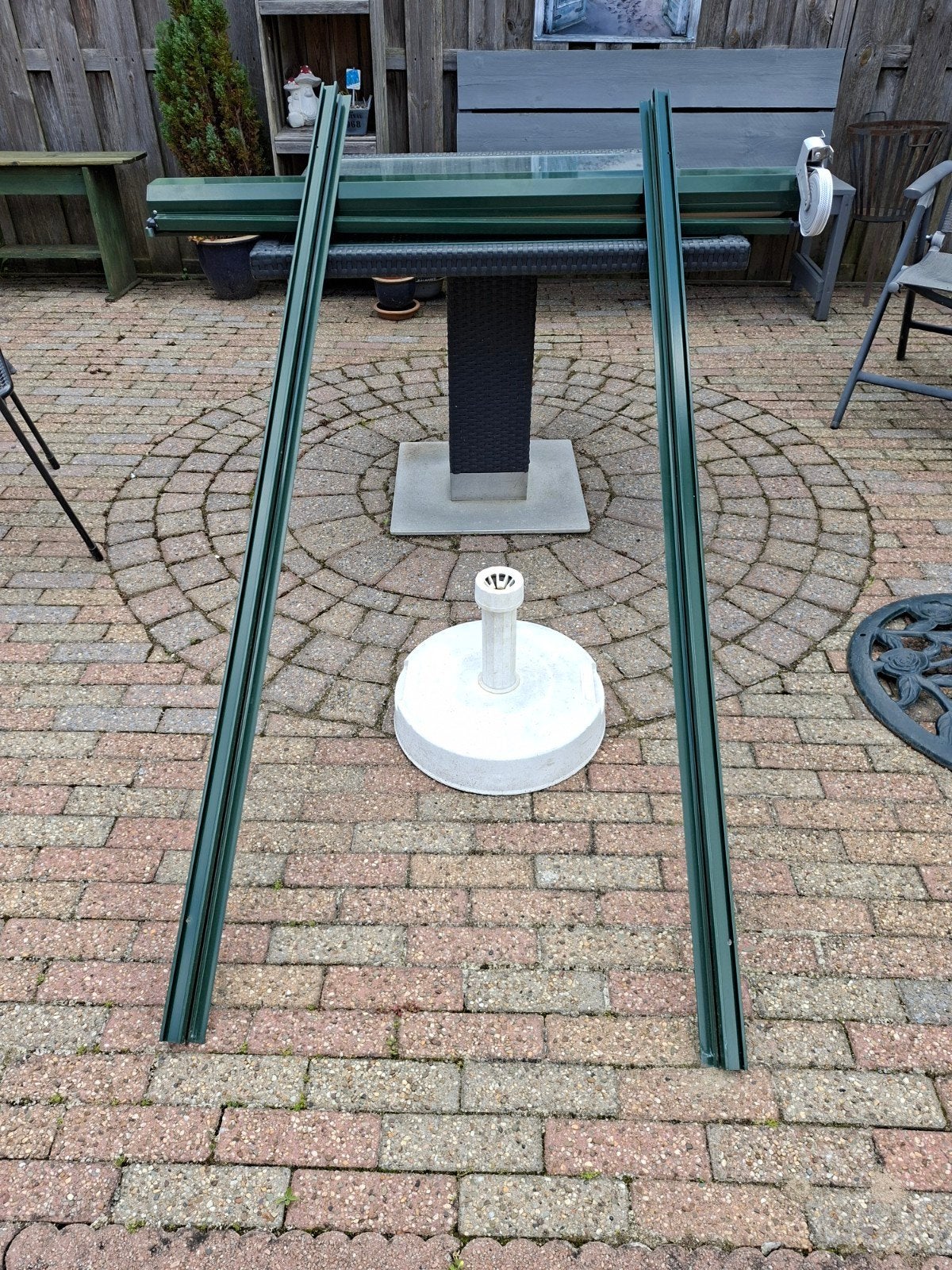 screen type 85 gm buitenzonwering, Ophalen, Gebruikt, 150 tot 200 cm, Overige kleuren