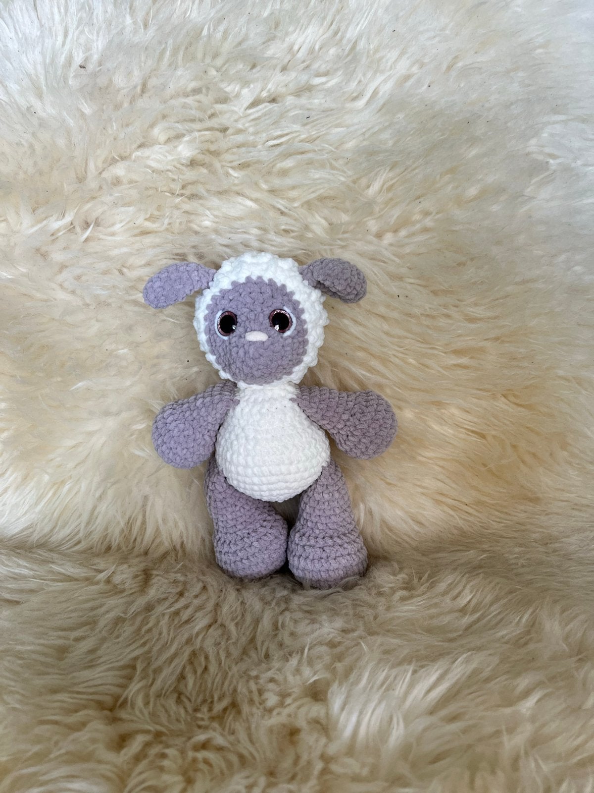 Handgemaakte Gehaakte Knuffel Schaapje | Amigurumi, Overige merken, Overige typen, Nieuw, Klein (minder dan 20 cm)