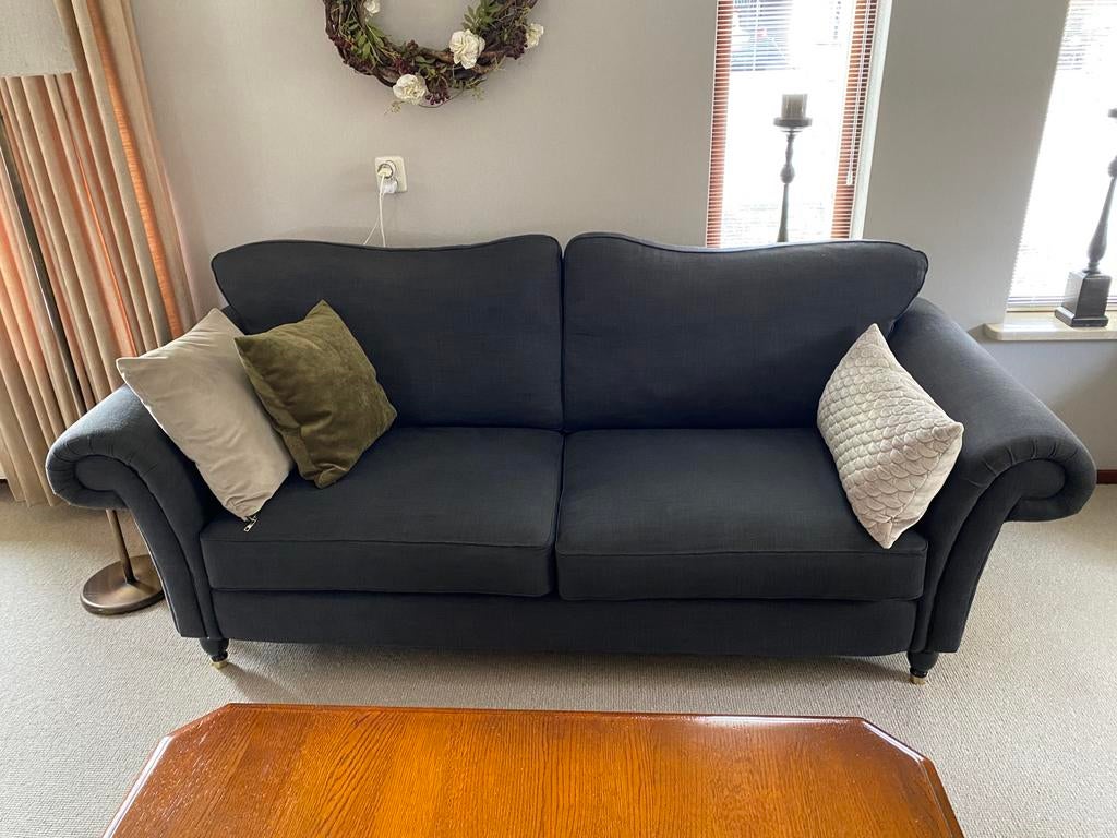 Bank (in prijs verlaagd), Huis en Inrichting, Banken | Bankstellen, Ophalen, Gebruikt, Tweepersoons, 75 tot 100 cm