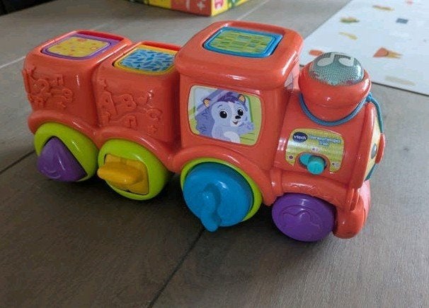 VTech Toet Toet Dierentrein, Kinderen en Baby's, Speelgoed | Vtech, Ophalen of Verzenden, Zo goed als nieuw, 6 maanden tot 2 jaar