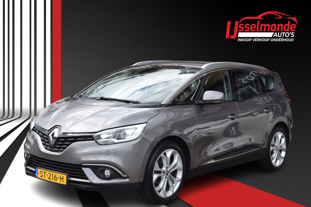 Renault Grand Scénic 1.4 TCe Zen 7p. NAP PDC Apple Carplay, Auto's, Voorwielaandrijving, Stof, Gebruikt, Euro 6