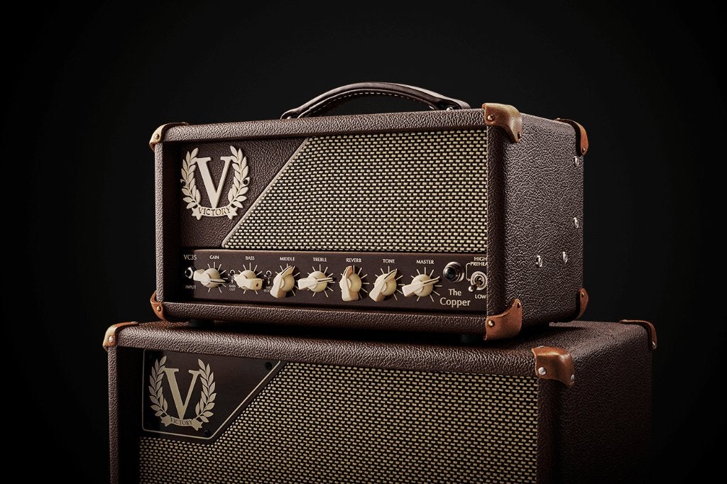 VICTORY VC35 The Copper DELUXE (AMPLIFIER HEAD) w/ 2x12 CAB, Muziek en Instrumenten, Versterkers | Bas en Gitaar, Zo goed als nieuw