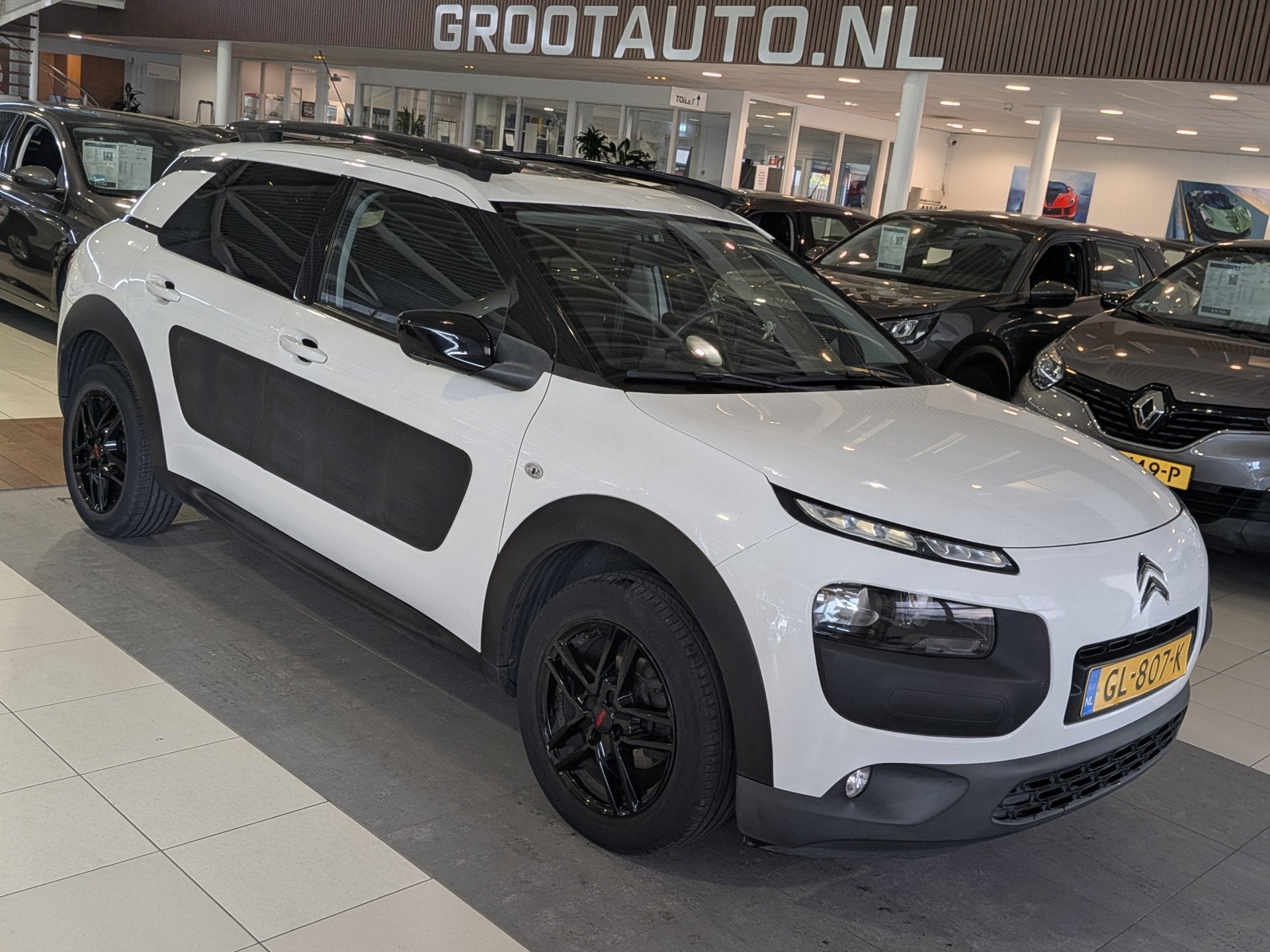 Citroën C4 Cactus 1.2 e-VTi Business Automaat Panoramadak,, Auto's, Stof, 82 pk, Origineel Nederlands, Bedrijf