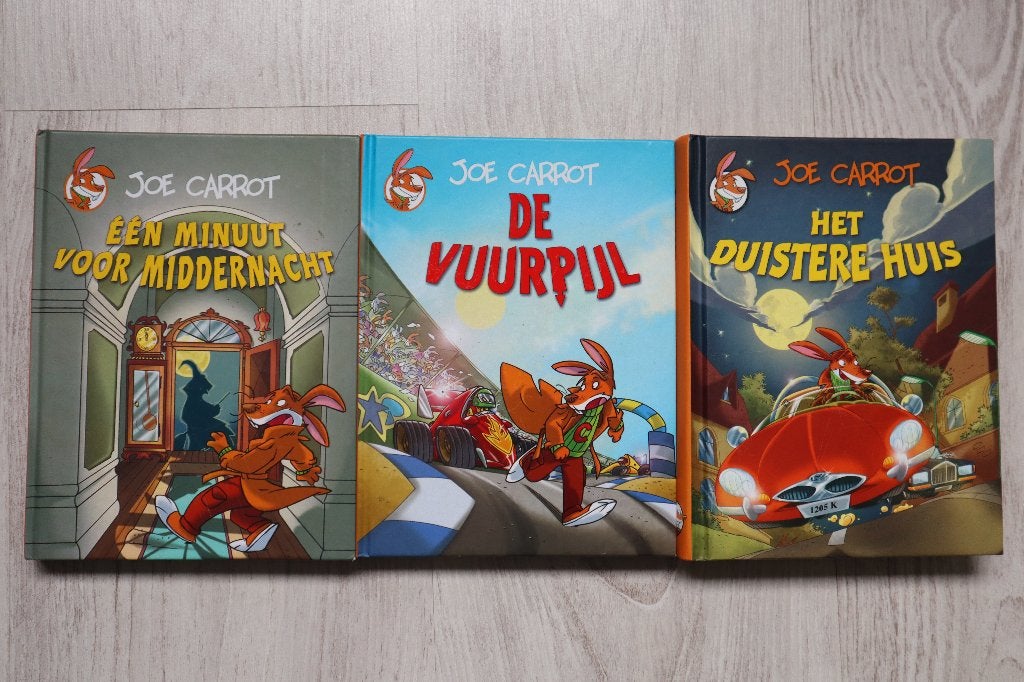 3 boeken van Joe Carrot, Ophalen of Verzenden, Zo goed als nieuw