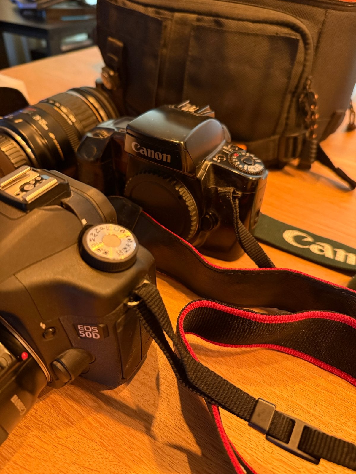 Canon EOS 50D Spiegelreflexcamera met accessoires, Ingebouwde flitser, Gebruikt, Spiegelreflex, Canon