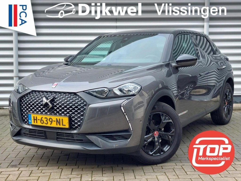 DS 3 Crossback 100 Performance Line Navi/Cam/Keyless, Auto's, DS, Te koop, DS 3, ABS, Achteruitrijcamera, Airbags, Airconditioning