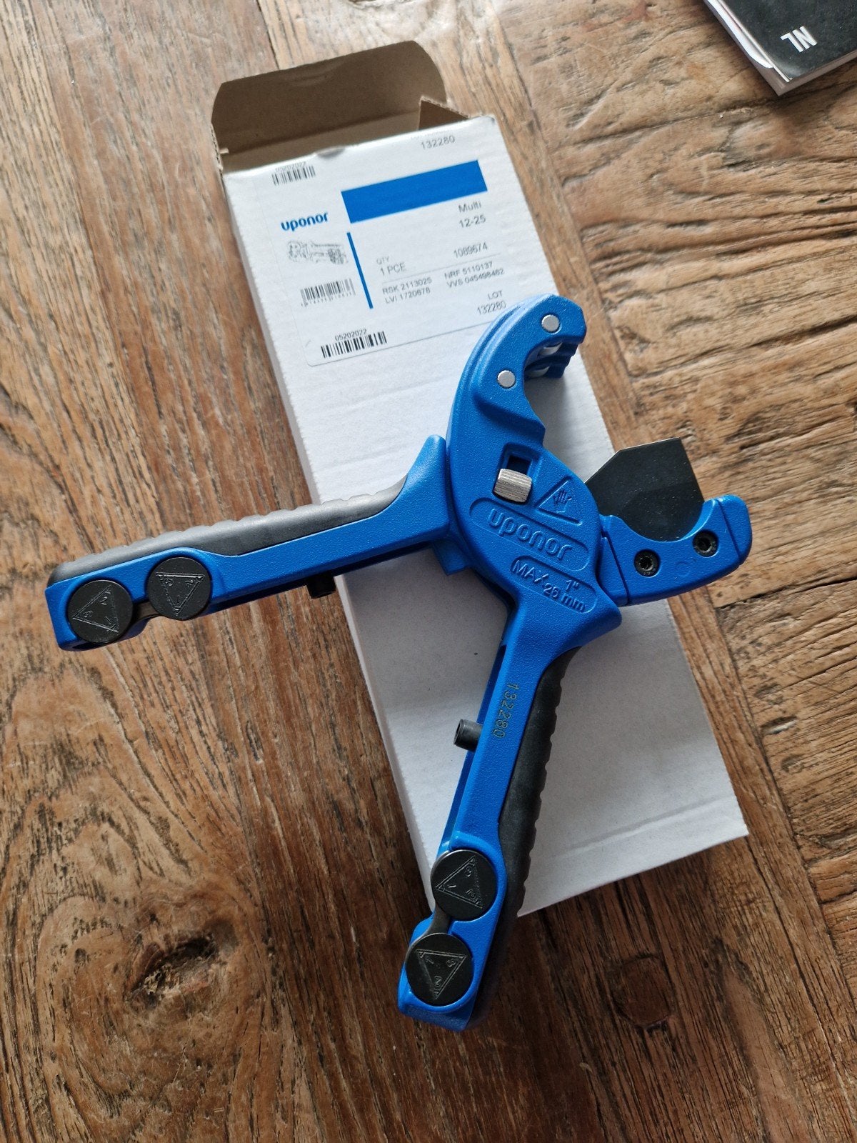 Uponor buiskniptang 1089674, Ophalen of Verzenden, Minder dan 50 mm, Spijkers