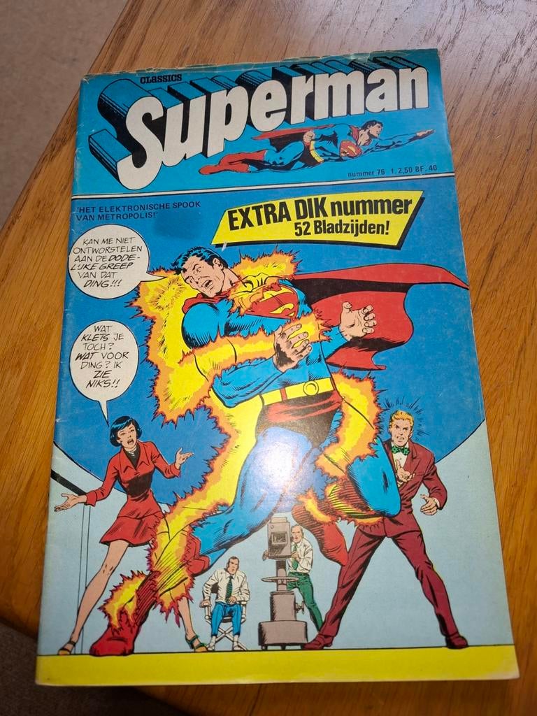 Superman Classics 76, Boeken, Strips | Comics, Betapress, Europa, Ophalen of Verzenden, Gelezen
