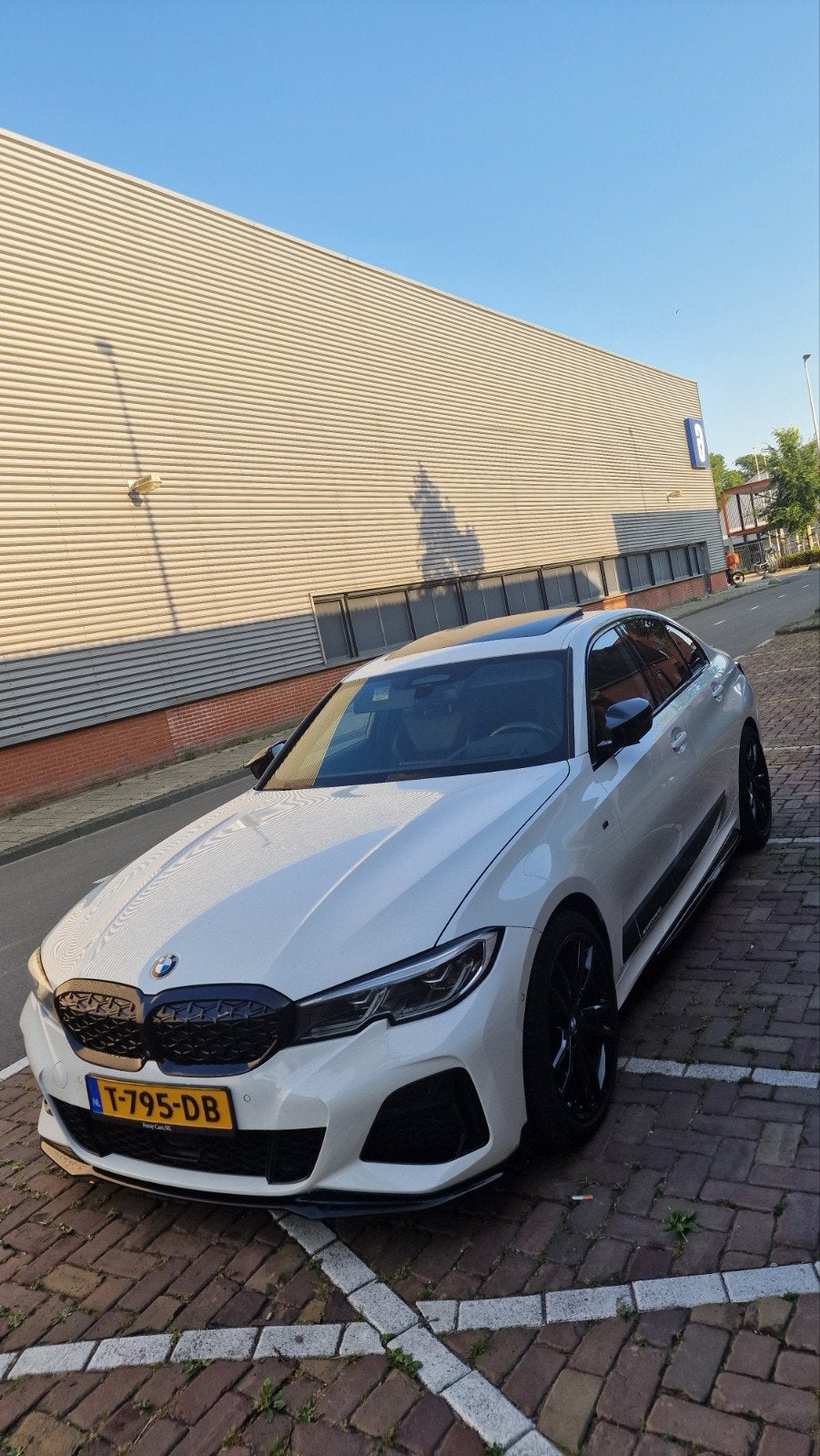 BMW 3-Serie M340i 374pk Xdrive Aut 2019 Wit, Auto's, BMW, Automaat, 1800 kg, 1645 kg, Wit