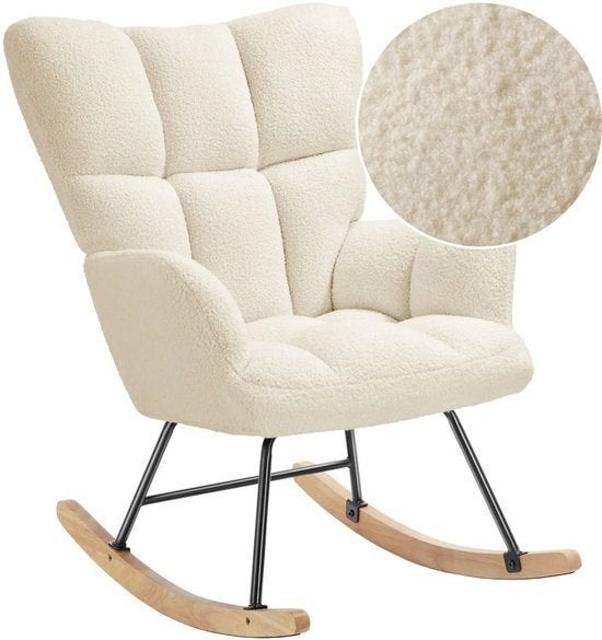 SITTT Schommelstoel Relaxstoel babykamer, Ophalen, Hout, Nieuw, 50 tot 75 cm