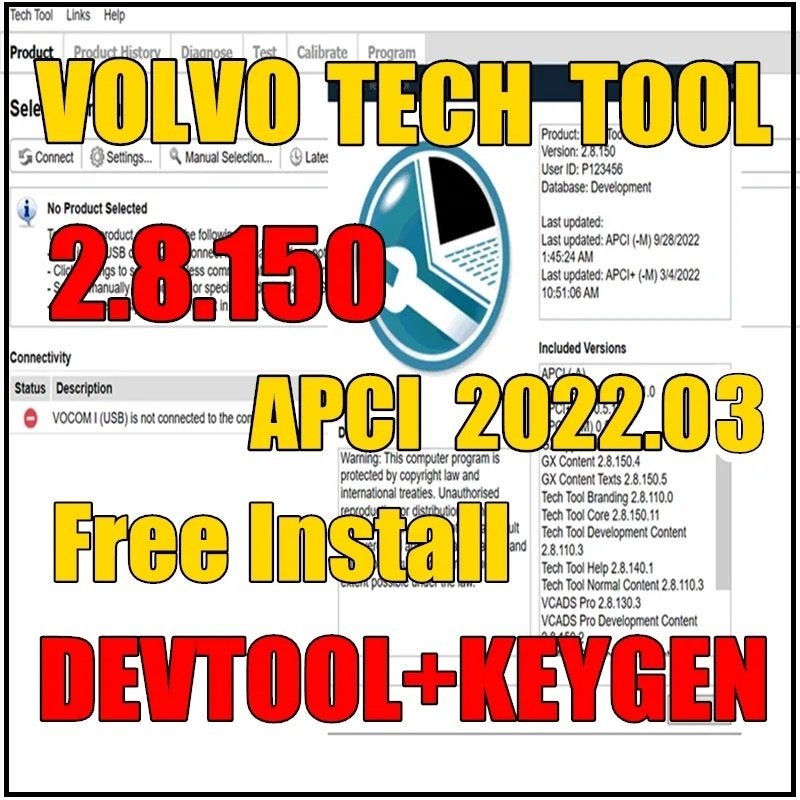 Volvo PTT Premium Tool v2.8.130 (APCI+ 09.2021) + Devtool, Ophalen of Verzenden