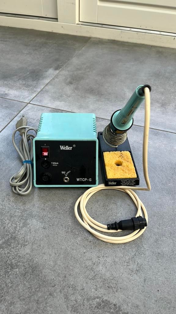 Weller WTCP-S Soldeerstation, Hobby en Vrije tijd, Elektronica-componenten, Ophalen of Verzenden, Zo goed als nieuw