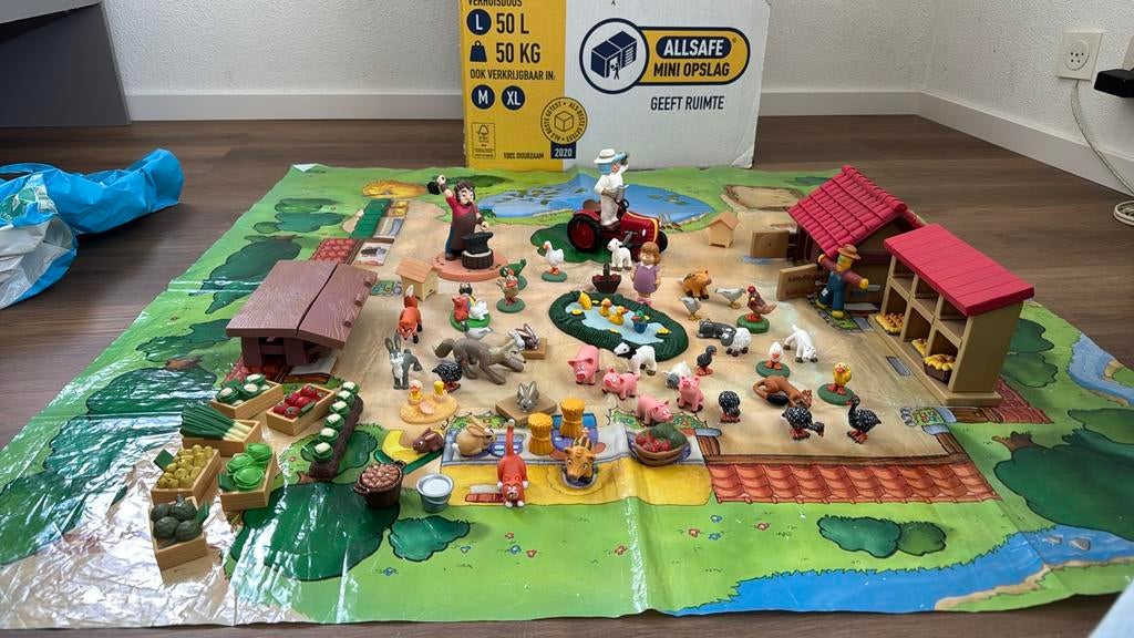 Grote Farm collectie van Atlas met speelkleed, Ophalen of Verzenden, Zo goed als nieuw