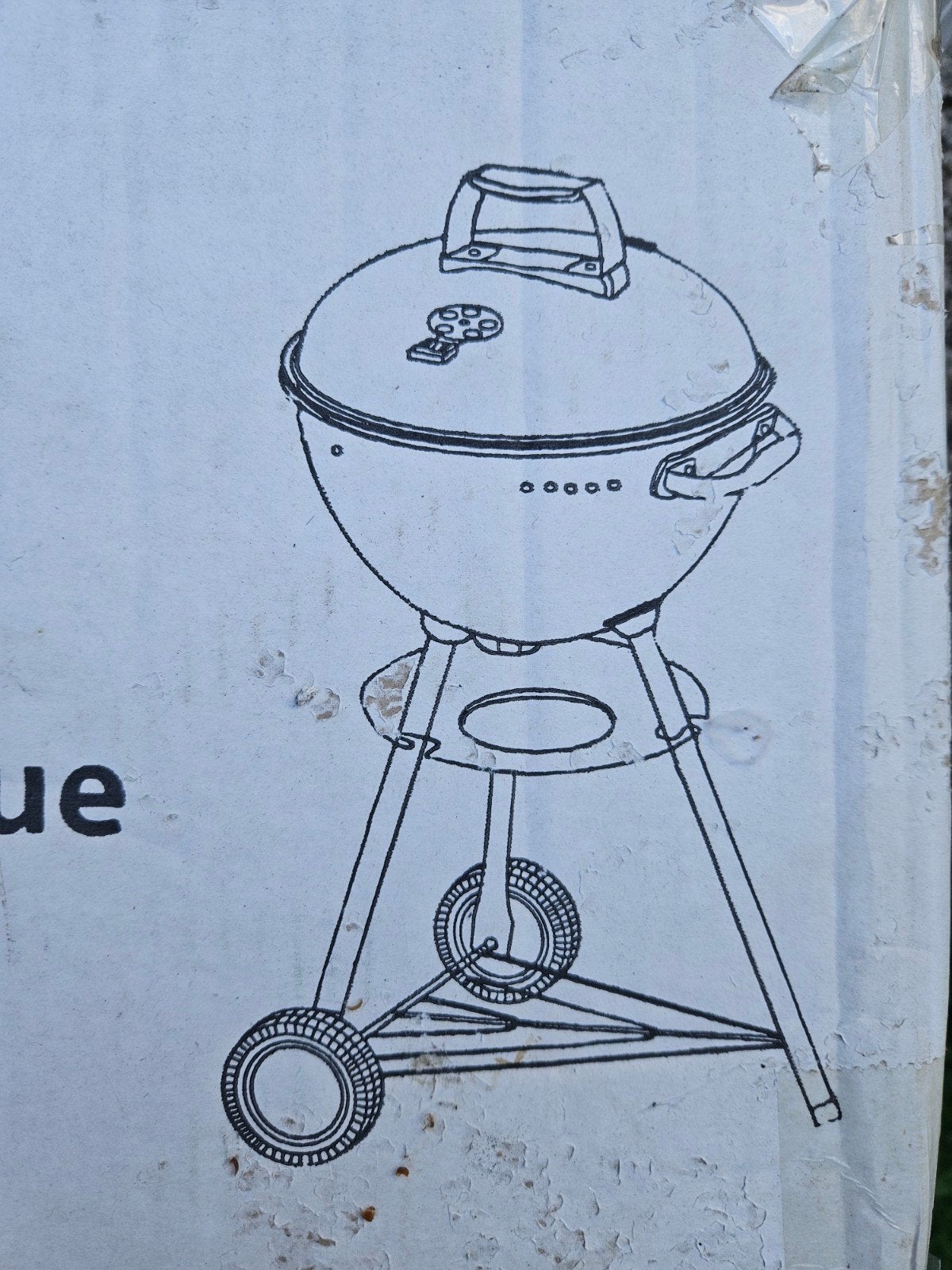 Nieuwe kogel BBQ, Ophalen, Nieuw