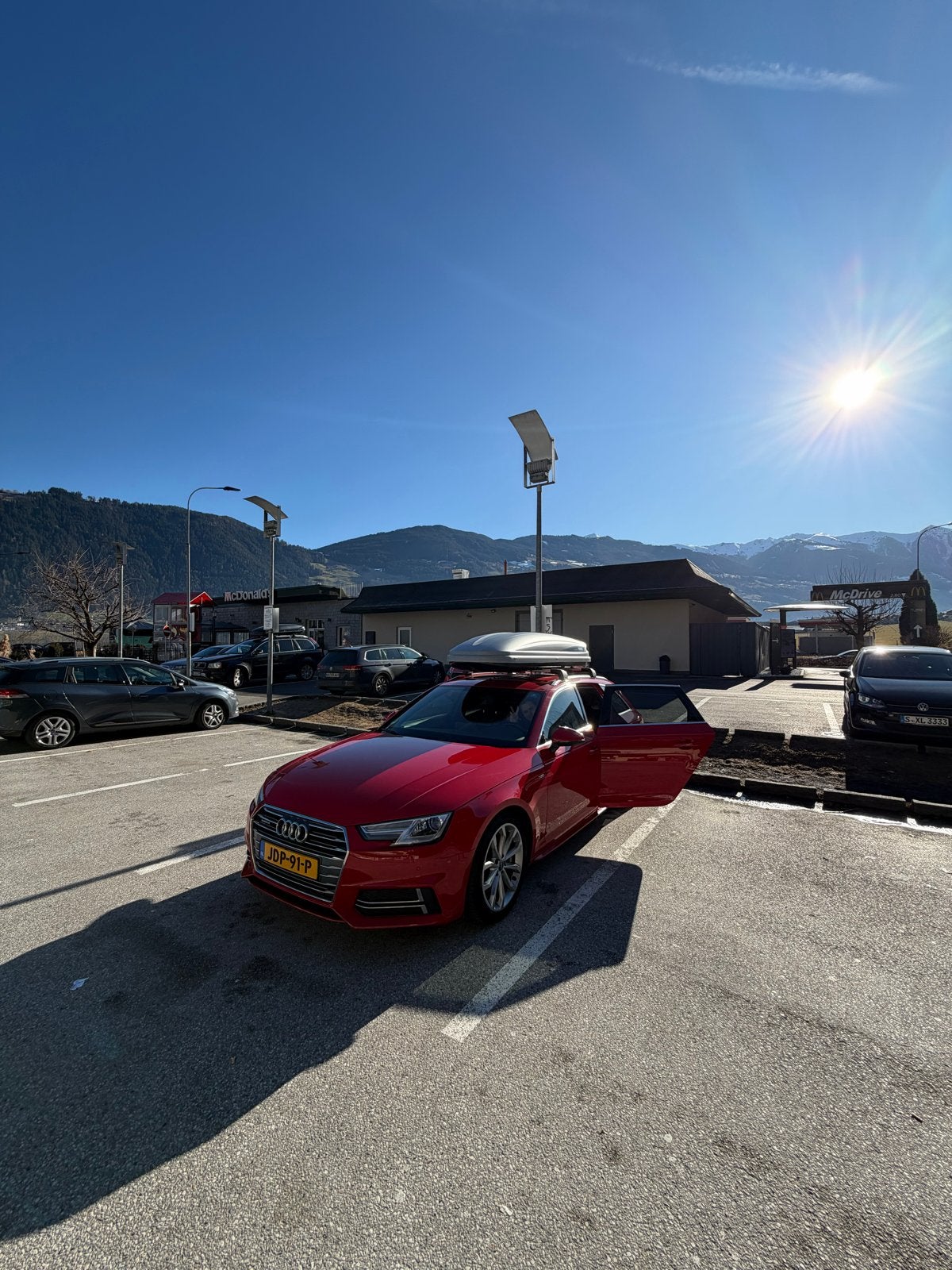 Audi A4 3.0 TDI Quattro 2AV S-line Rood, Auto's, Automaat, A4, Leder, Particulier