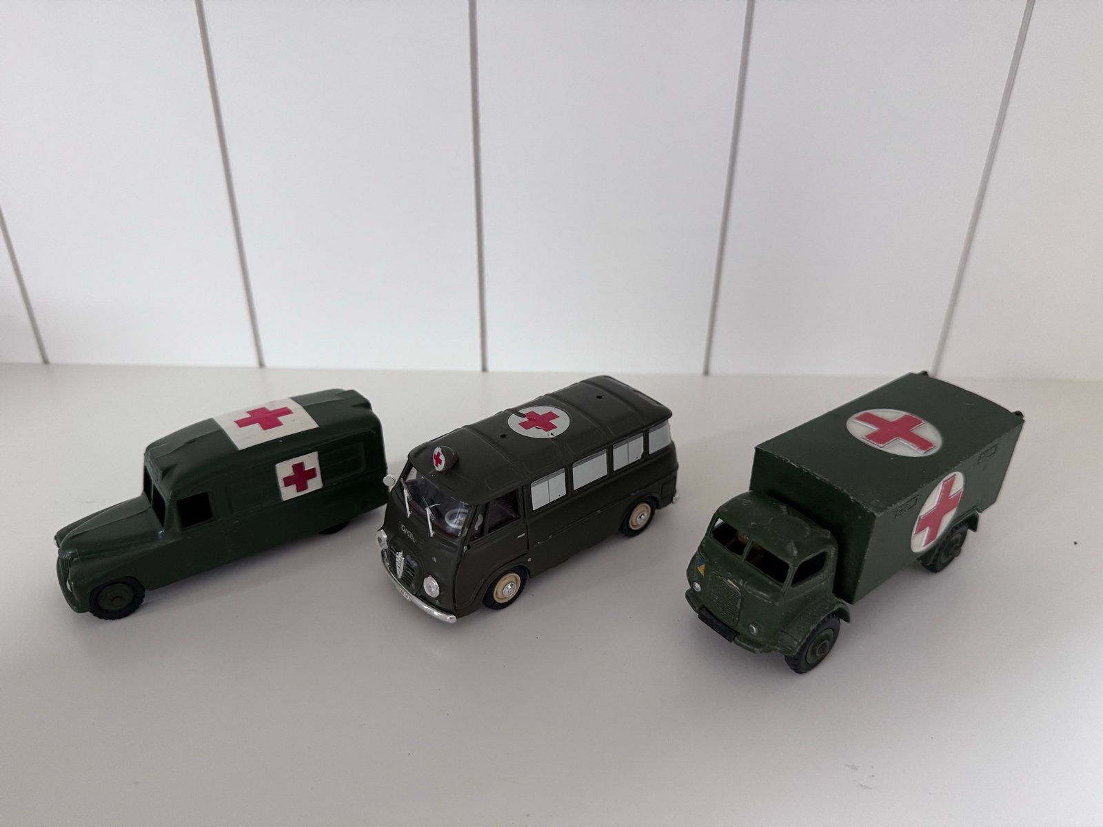 Vintage Dinky Toys Militaire Ambulance Collectie, Ophalen of Verzenden, Gebruikt