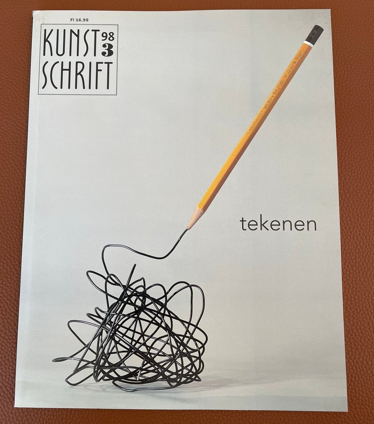 Kunstschrift 1998 nr 3 Tekenen, Boeken, Ophalen of Verzenden