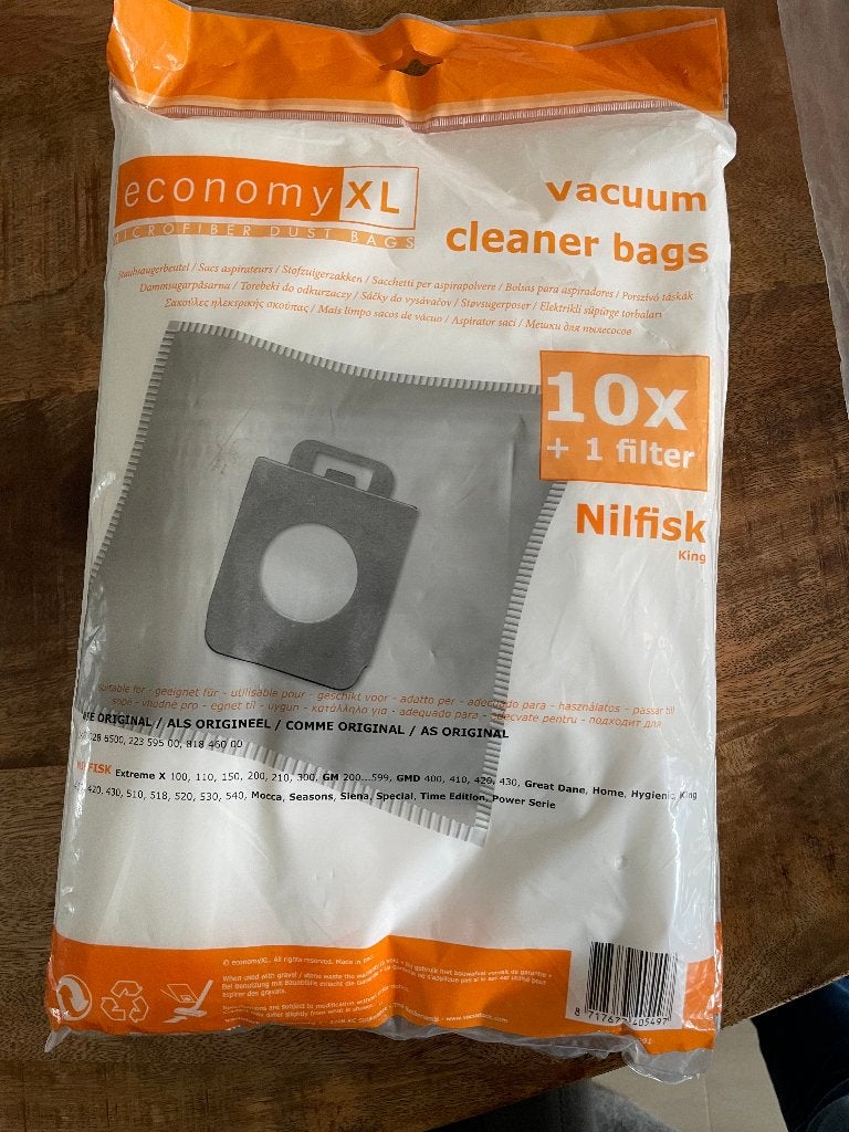 Nilfisk stofzuigerzakken, Ophalen of Verzenden, Nieuw