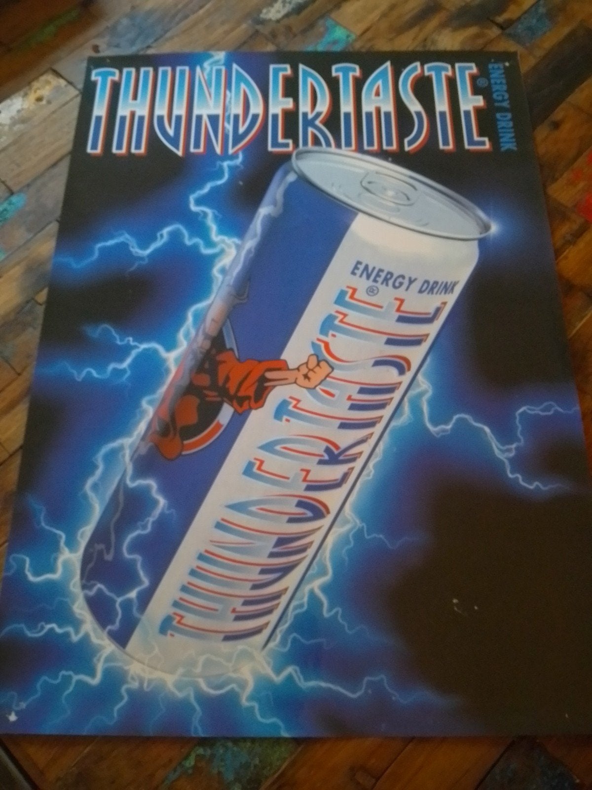 thunderdome thundertaste poster gabber 90s rave hardcore IDT, Ophalen of Verzenden
