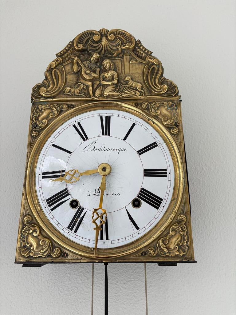 Boudonarque a Amiens wandklok, Ophalen of Verzenden