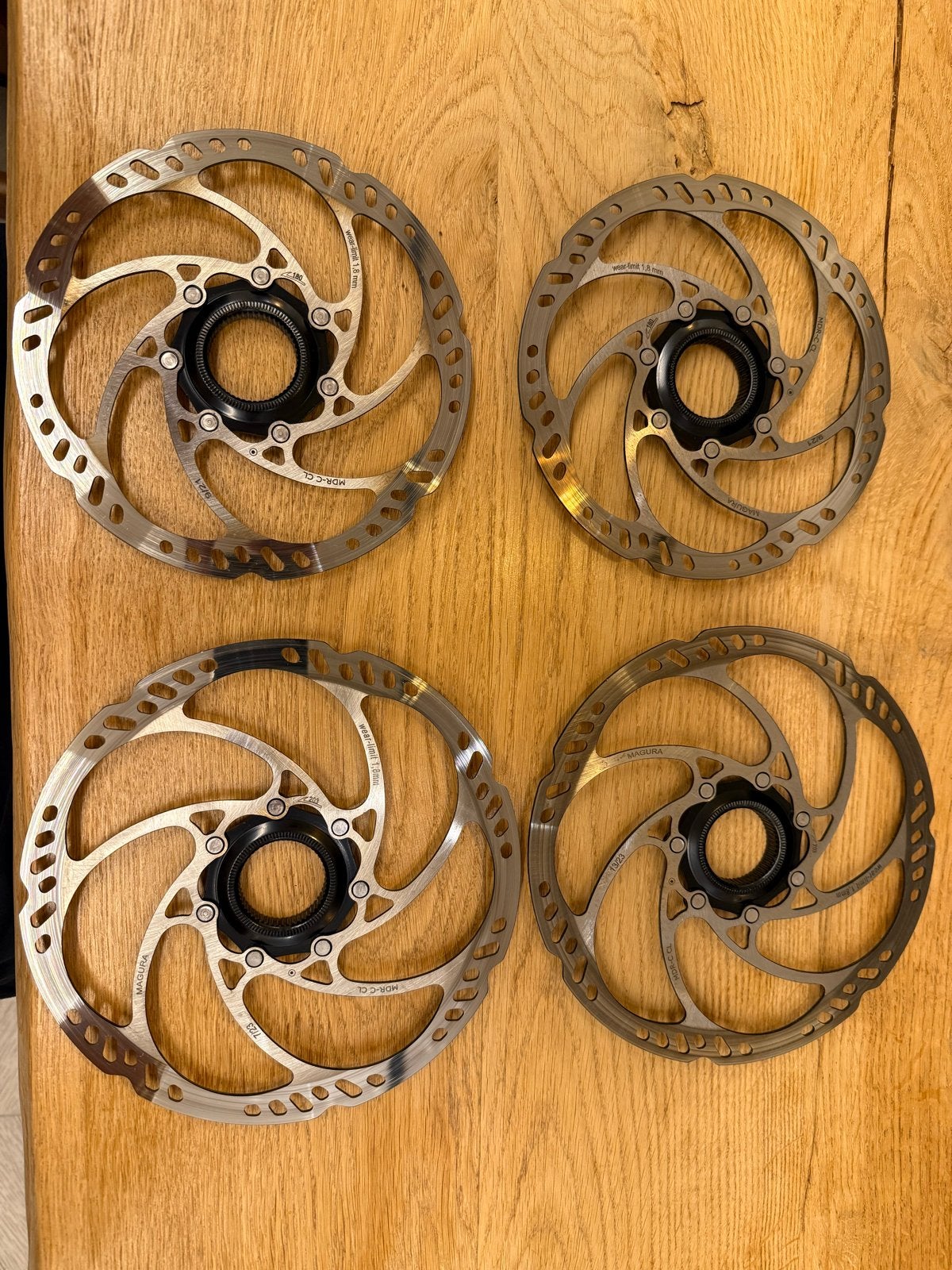 Magura MDR-C CL Remschijven (4 stuks), Fietsen en Brommers, Remmen, Staal, Ophalen of Verzenden, Zo goed als nieuw