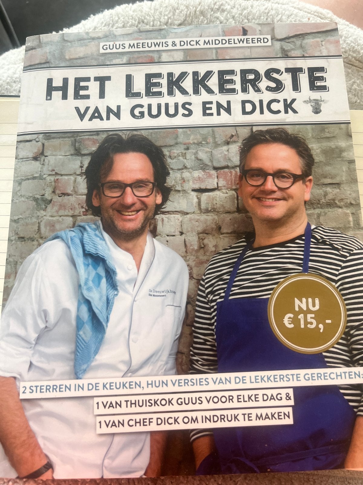 Het Lekkerste van Guus en Dick - Kookboek, Ophalen of Verzenden, Zo goed als nieuw, Overige gebieden, Hoofdgerechten