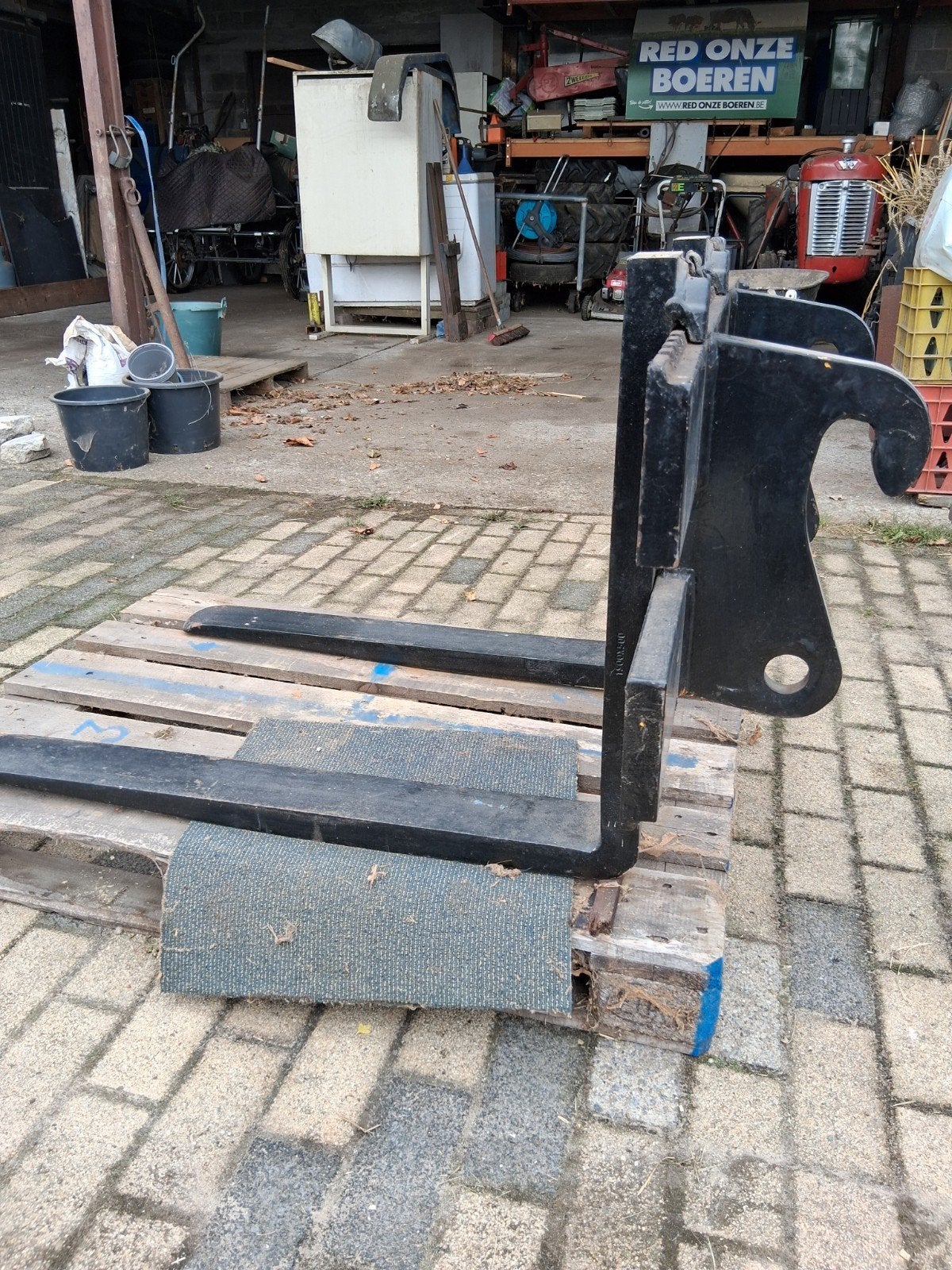 vorkenbord, Ophalen