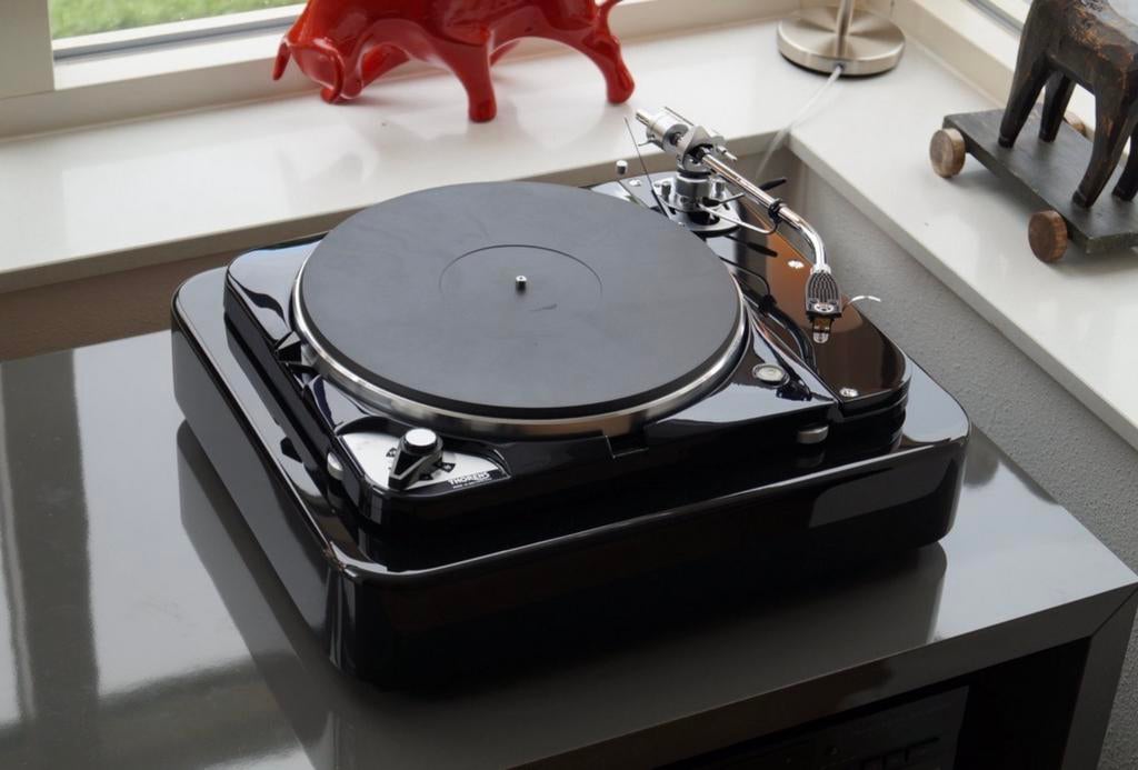 Thorens TD124 - SME 3009 NI gerestaureerd smetteloze staat, Ophalen, Thorens, Pitch-regelaar, Zo goed als nieuw