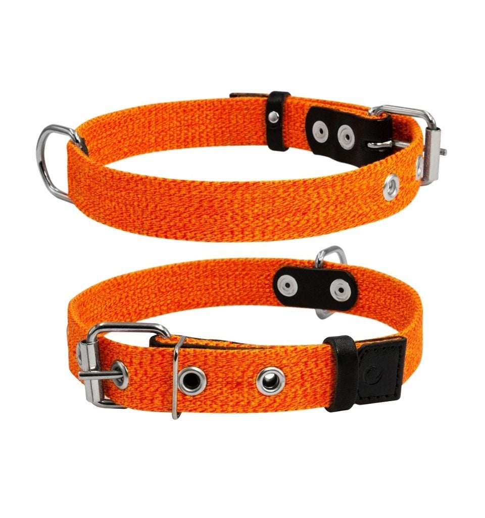 WAUDOG Canvas Halsband Oker M Nekomtrek 41-53 cm OP=OP!!!, Ophalen of Verzenden, Nieuw