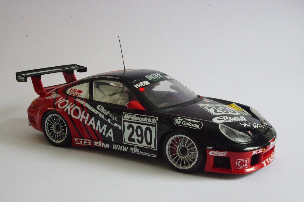 Autoart 1:18 Porsche 911 996 GT3 RS 2003 Bartels #290, Ophalen of Verzenden, Zo goed als nieuw, Auto, Autoart
